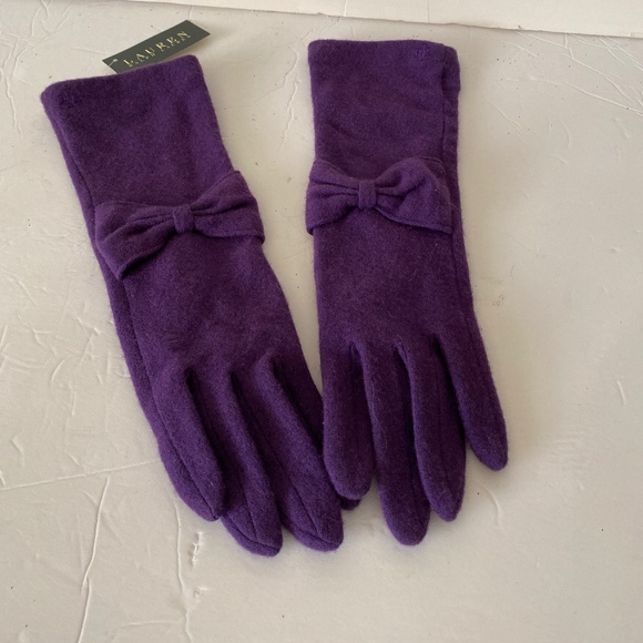 Ralph Lauren Wool and Cashmere Gloves NWT - Picture 1 of 4